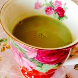 青汁を美味しく❤︎はったい粉ほうじ茶ラテ